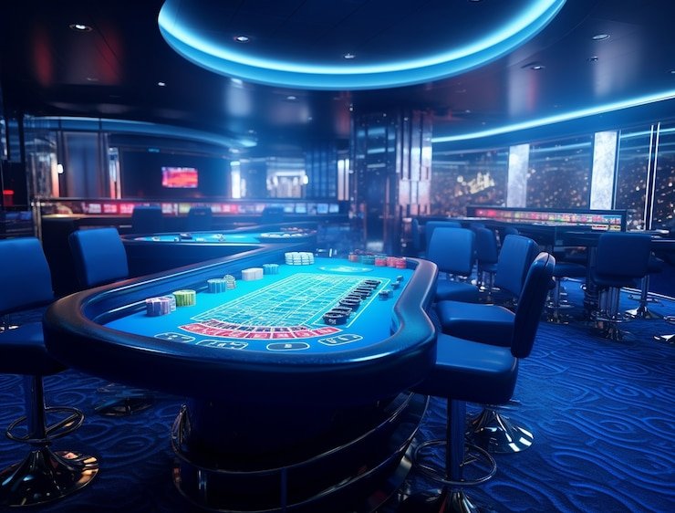 Tampilan grid permainan royale168 dengan kategori slot, kasino, dan sepak bola